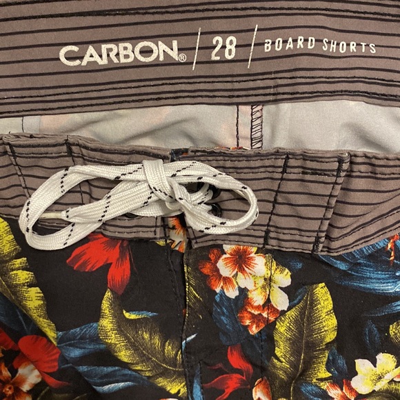 Carbon Men’s Board Shorts, Size 28, EUC, gently worn, no noted defects, stains - Picture 6 of 8
